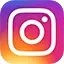 Instagram logo with gradient background